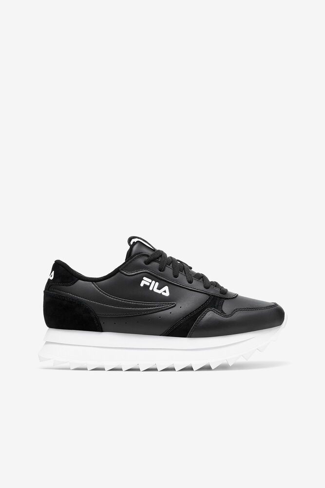 Fila Trainers Womens Black/White Orbit Zero - Ireland 81427-YGOP